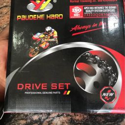 Jeoeo Sprocket chain for motorcycles  (mnyororo wa pikipiki)